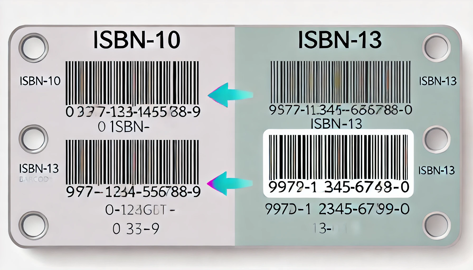 Difference between ISBN 10 vs ISBN 13 by ISBN Services